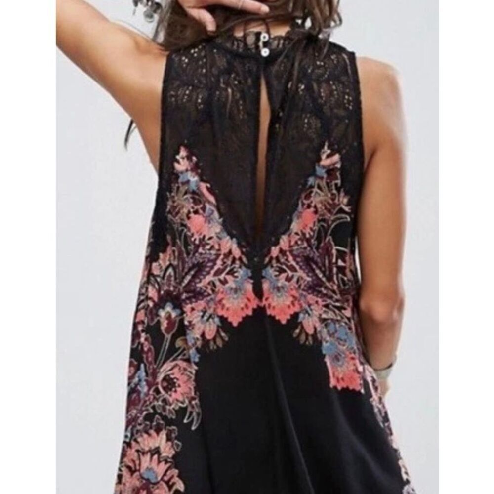 Free People Intimately Tunic Lace Floral Dress - Picture 3 of 10